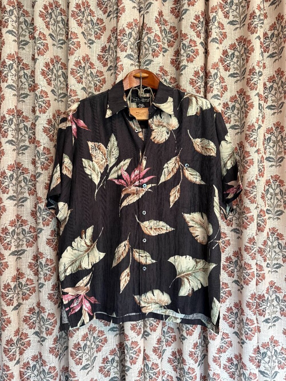 Men's Tori Richard Hawiian Button Down Shirt Medium